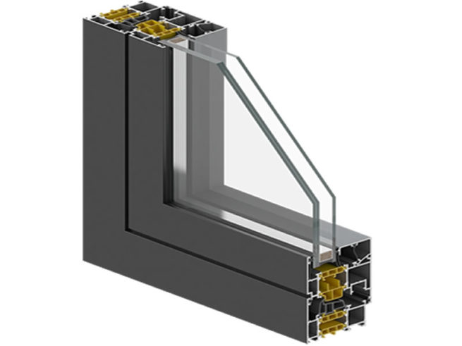 TB15 - 72 Thermal Insulated Aluminum Window System